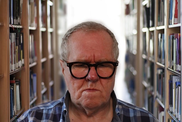 Free elderly man library illustration