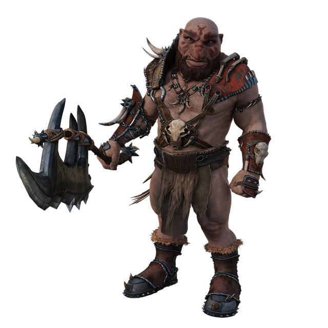 Download free HD stock image of Warrior Render Free warrior render character illustration
