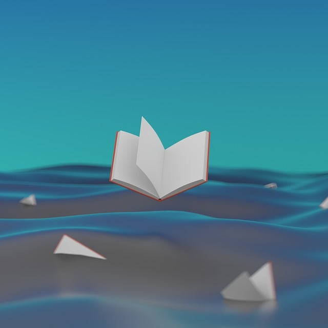 Free books ocean pages illustration