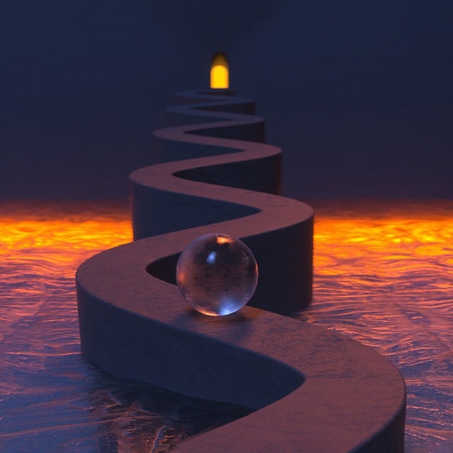 Download free HD stock image of Ice Glass Ball Free ice glass ball fire illustration