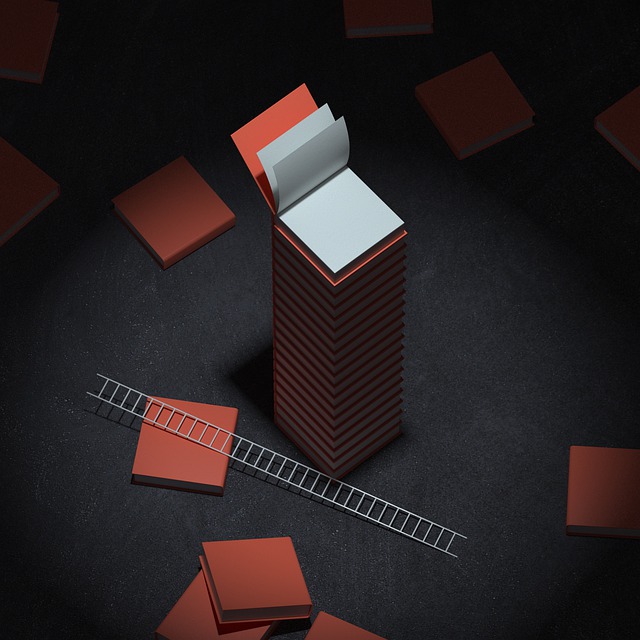 Free books reading thought ladder illustration