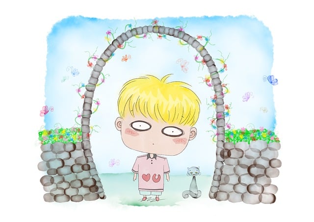 Free boy insomnia drawing illustration