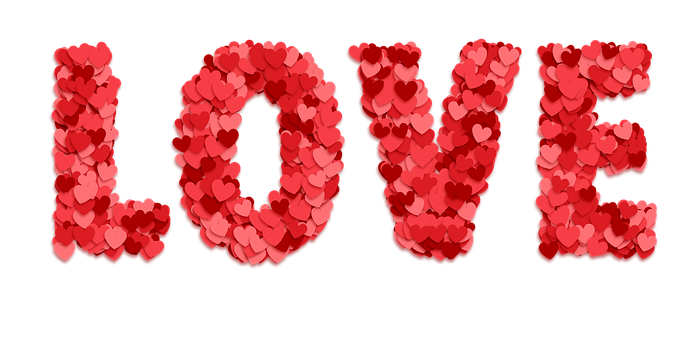 Free Love Red illustration and picture