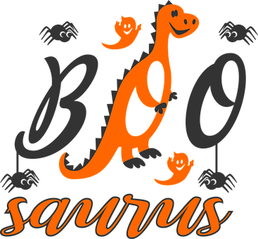 Free Halloween Dino vector and picture