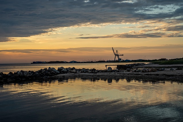Free Sunset Sea photo and picture