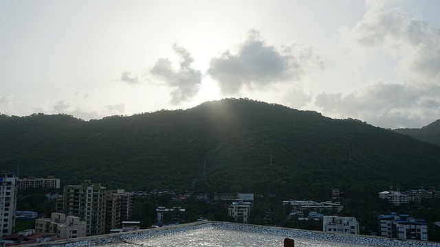 Free Sunset Mountain photo and picture