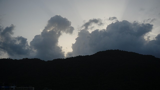 Free Sunset Mountain photo and picture