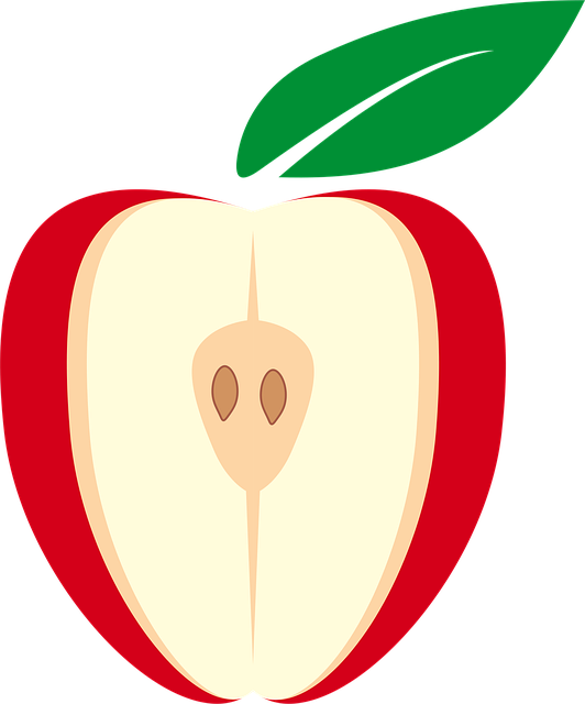 Free apple fruit nutrition vector