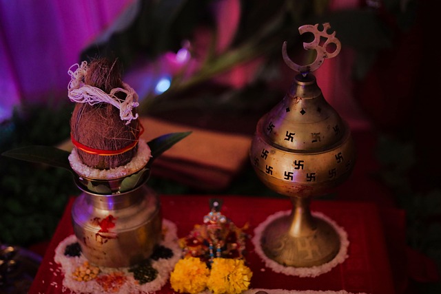 Verehrung, Blumen, Altar, Religion