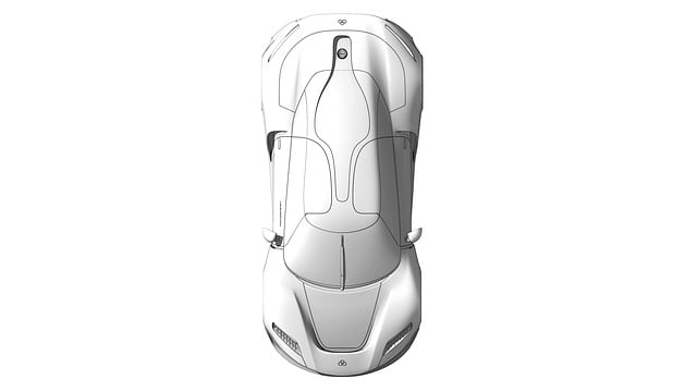 Download free HD stock image of Car Sketch Free car sketch render illustration