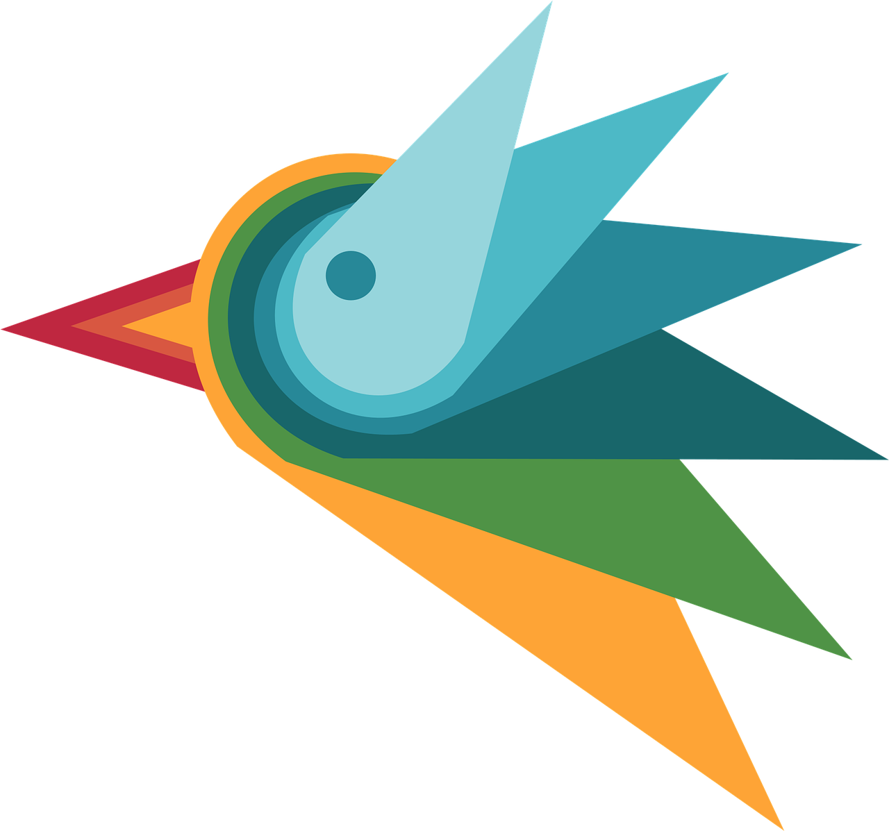 นก นกหลากสี - กราฟิกแบบเวกเตอร์ฟรีบน Pixabay - Pixabay