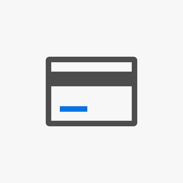 Free card payment method credit illustration