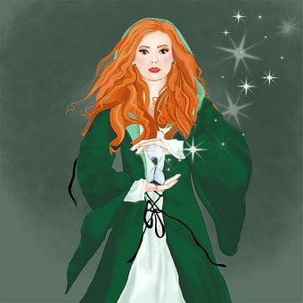 Free Witch Fantasy illustration and picture