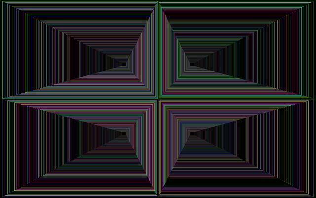 Free hallway tunnel corridor vector