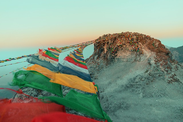 Free Mountains Flag photo and picture