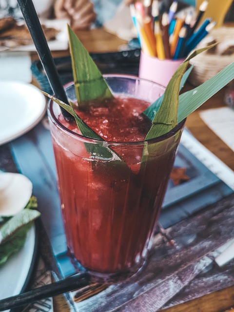 Cocktail, Smoothies, Eten, Café