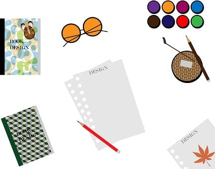 Free School Supplies Stationery illustration and picture