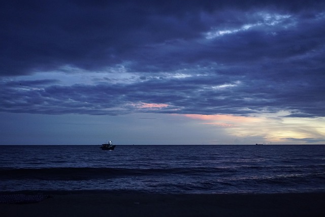 Zee, Oceaan, Schemering, Lucht