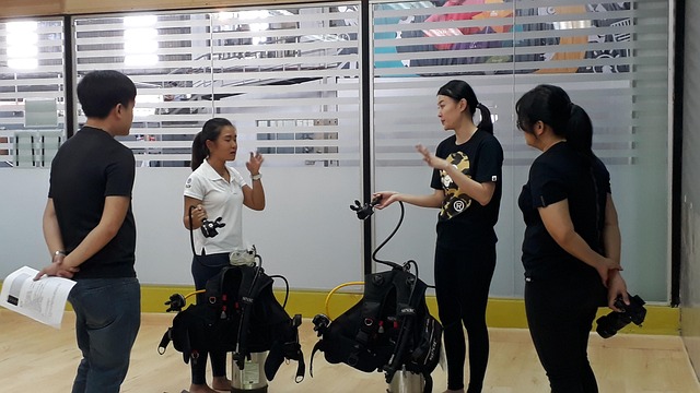 Free Scuba Diving Talking photo and picture