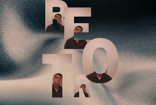 Free Retro Gradient photo and picture