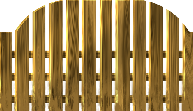 Free barrier fence wood illustration