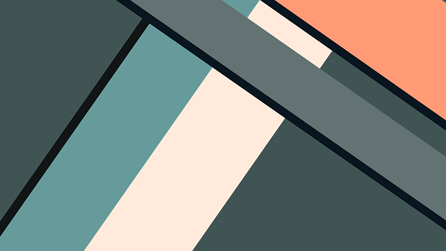 Free geometric beautiful wallpaper art vector