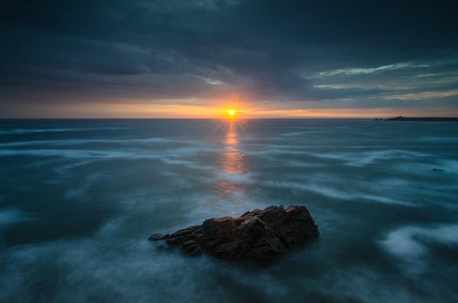 Ozean, Sonnenaufgang, Natur, Halbinsel