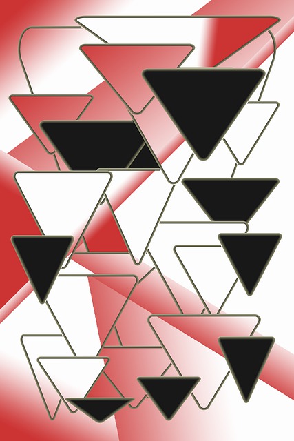 Driehoek, Tegel, Geometrisch, Patroon
