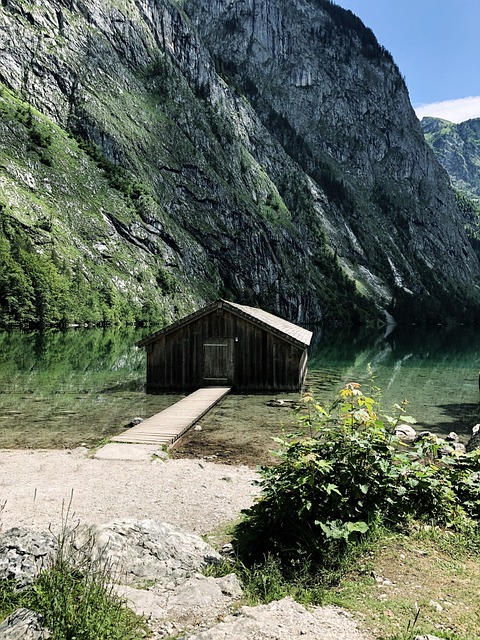 Vakantie, Koning Lake, Alpen, Bergen