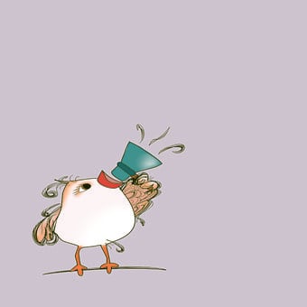 Free Bird Drawing illustration and picture