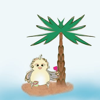 Free Chick Island illustration and picture