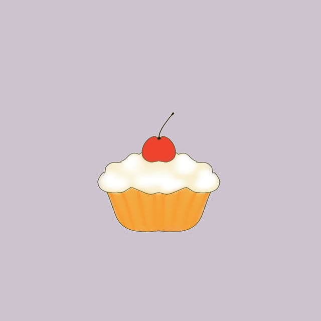 Download free HD stock image of Cupcake Drawing Free cupcake drawing dessert illustration