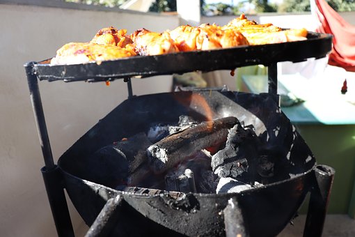 Grill, Kjøtt, Storfekjøtt, Spytte, Stek