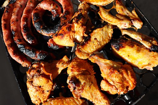 Grill, Kjøtt, Storfekjøtt, Spytte, Stek
