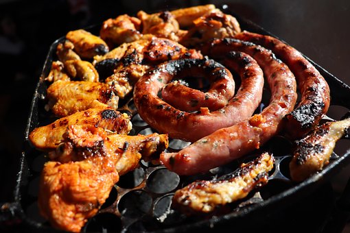 Grill, Kjøtt, Storfekjøtt, Spytte, Stek