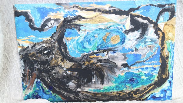 Dragão Negro, Deus, Mundo De Deus, Arte