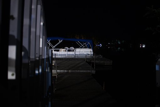 Free Night Life Harbor photo and picture