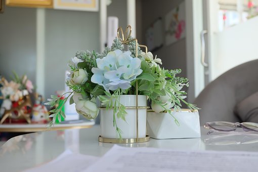 Blume, Gefälscht, Plastik, Bunt