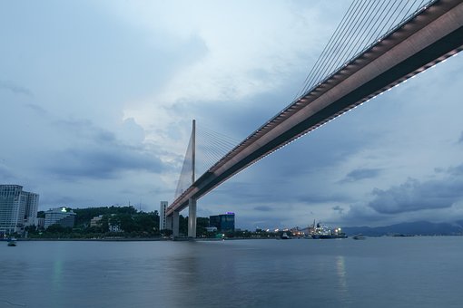 Free Bridge Sea photo and picture