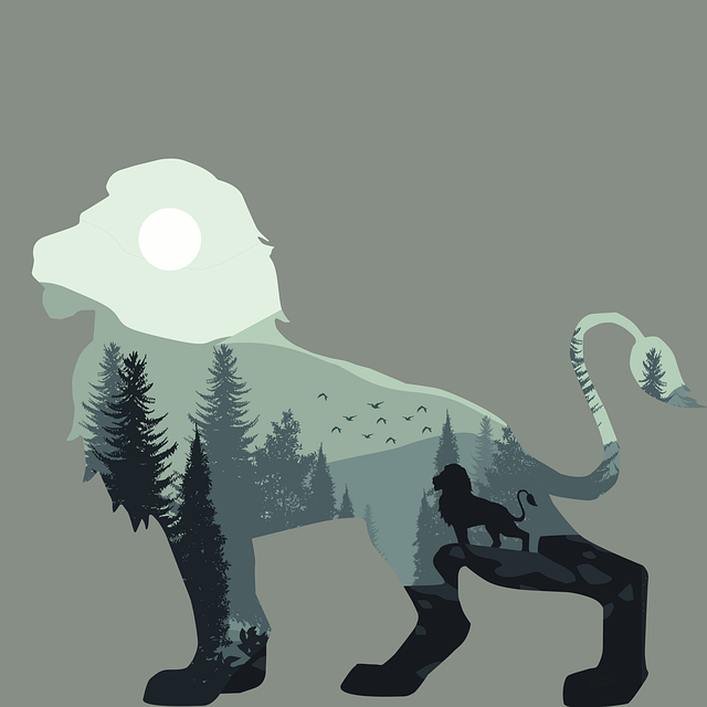 Free Lion Nature vector and picture