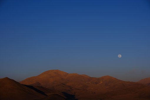 Free Mountain Moon photo and picture