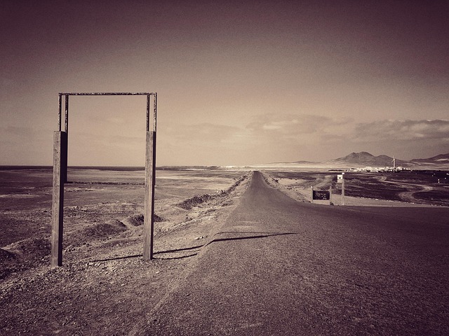 Straße, Wüste, Reisen, Reise, Landschaft