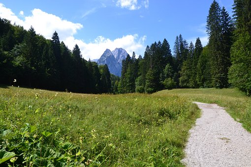 Platteland, Bergen, Alpen, Landschap