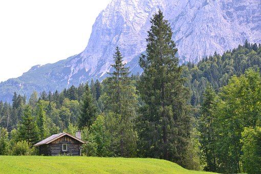 Allgäu, Beieren, Alpen, Landschap, Hut