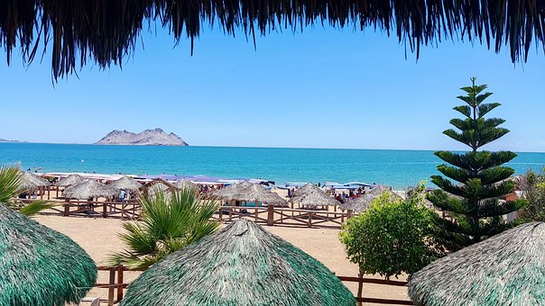 Playa, Strand, Sonora, Kino