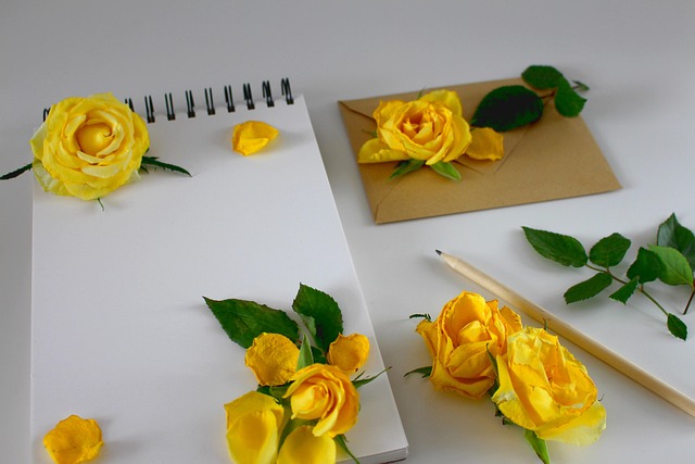 Bloco De Anotações, Rosas, Carta