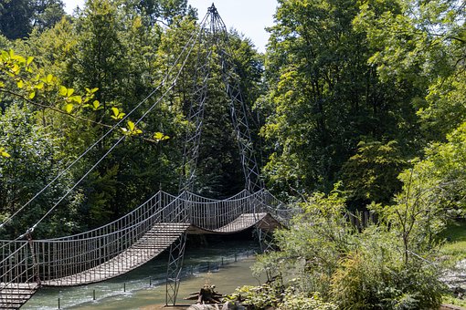 Free Bridge River photo and picture