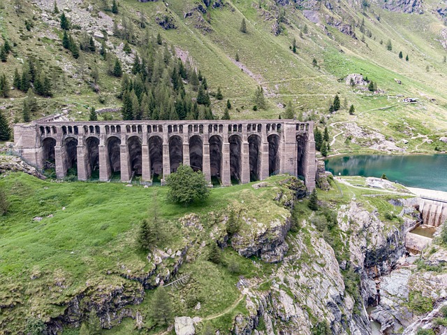 Free Dam River photo and picture