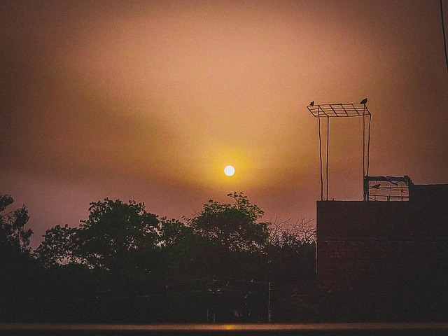 Nascer Do Sol Dourado, Ouro, Natureza