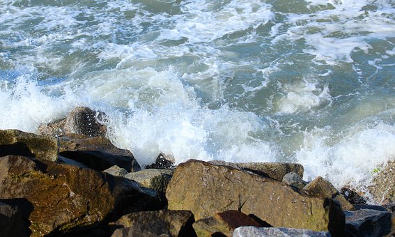 海, 海洋, 波, 海岸, 哥斯达黎加, 咸水, 海水, 自然, 水, 海上